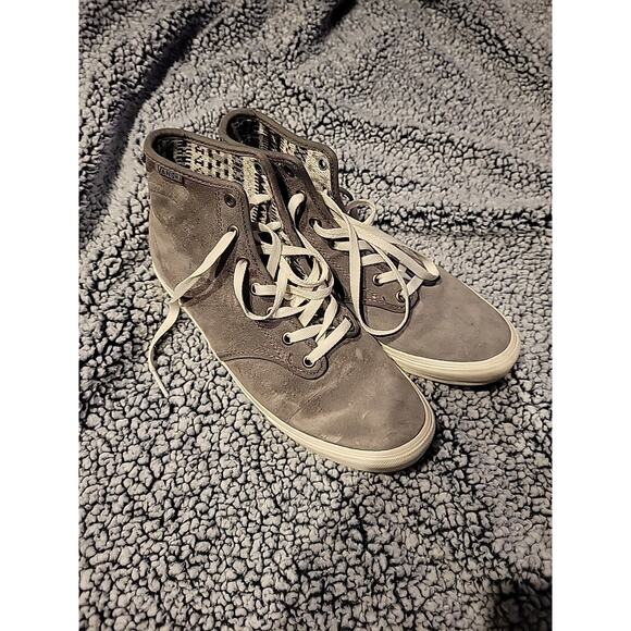 Vans Chukka Boot Mid Gray Suede High Top Sneakers Skate Shoes main image 10